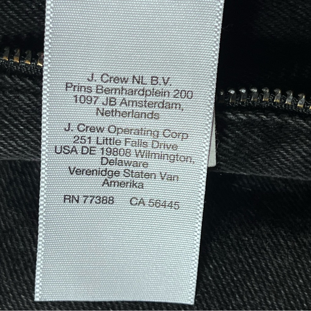 Madewell The Perfect Vintage Jean, Size 26 Black Wash - Picture 13 of 15